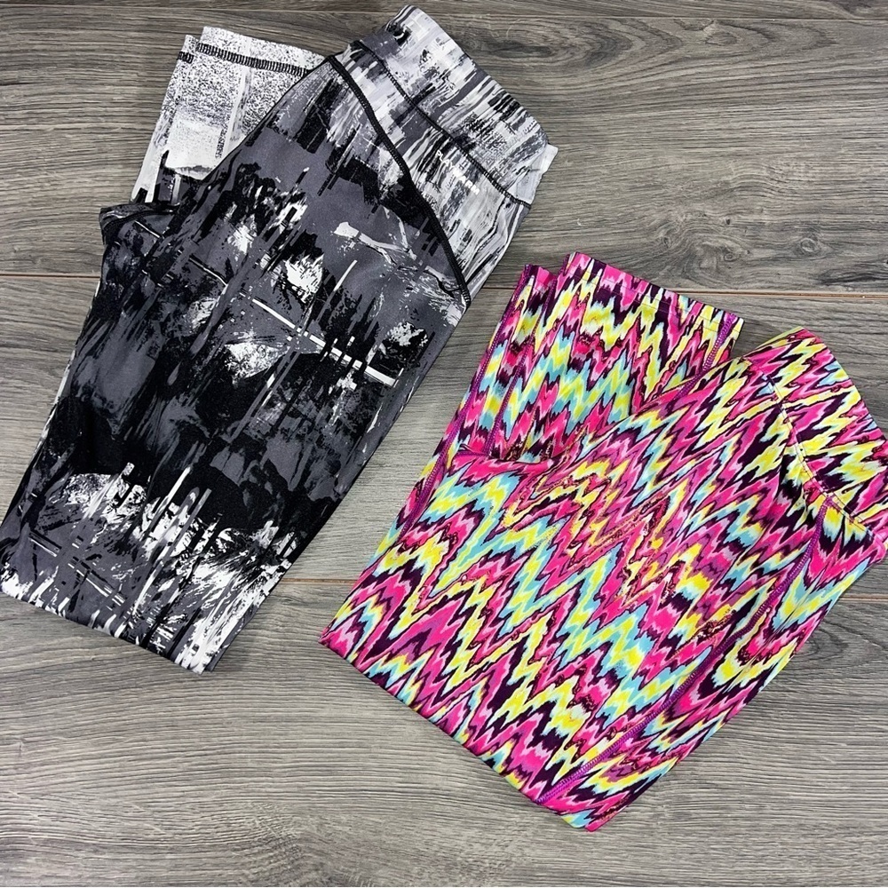 (2) Reebok Leggings Size Small